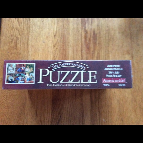 Vintage American Girls Jigsaw & 5 Metal Badges/pin - Picture 3 of 13